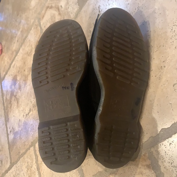 MIE Doc Marten’s 10-Eye 1490 Black Suede Boots UK7 EUC UK 7 Vintage Style - Picture 6 of 7